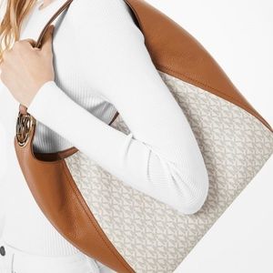 AUTHENTIC MICHAEL KORS FULTON HOBO-Large Handbag